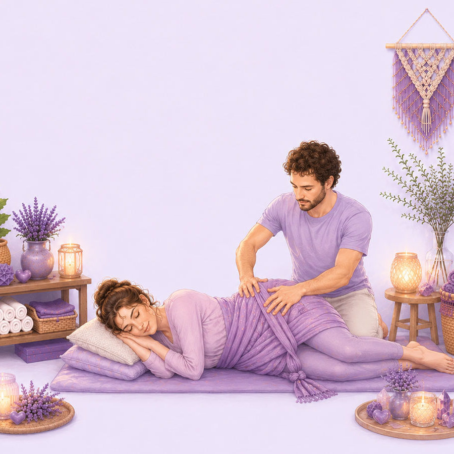 Atelier massage en couple 1H30