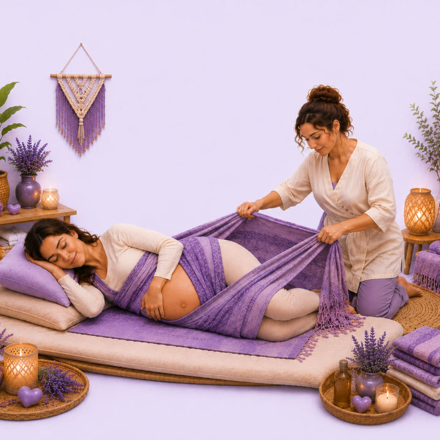 Massage Femme Enceinte "Cocon Rebozo"